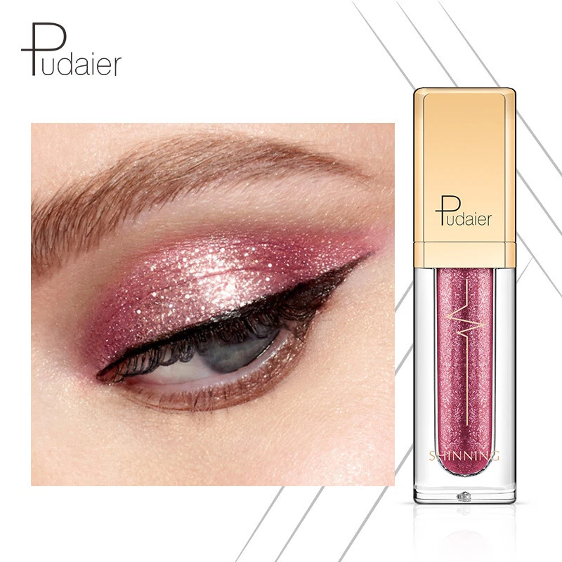 Dazzle Metallic/Glitter Liquid Eye Shadow Makeup Smooth Lightweight Eyeshadow - Image 3 of 4