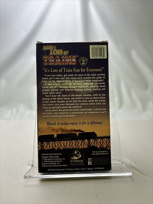 Lots Lots of Trains - Vol. 2 (VHS, 2000) 19405720239| eBay