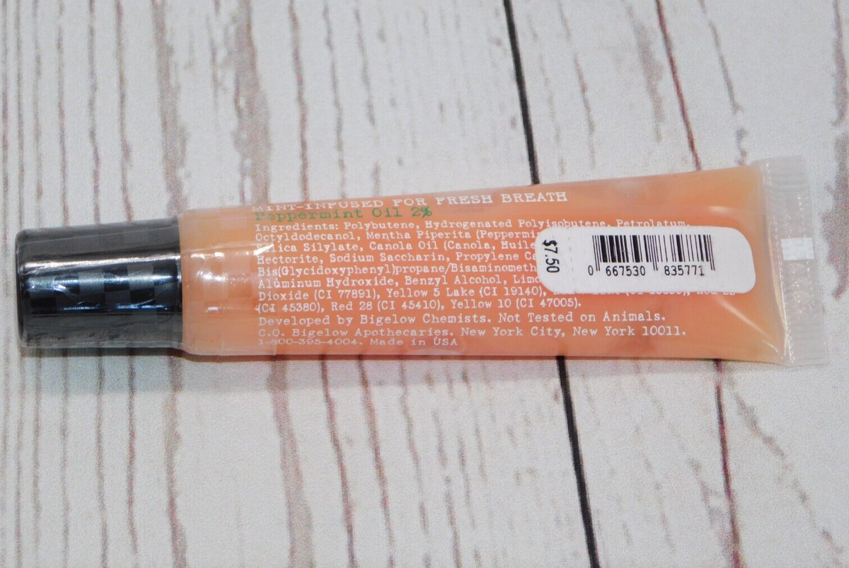 C.O. BIGELOW Pink Mint Mentha Lip Tint Gloss 0.5oz NEW/SEALED CO Bigelow ― #CU38