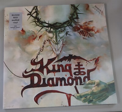 King Diamond House Of God LP Blood Red Marbled Vinyl Record new