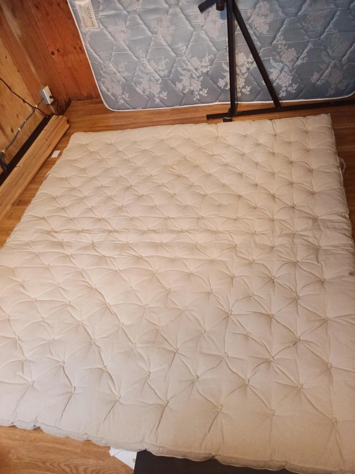 Шерстяной матрас ручной работы Wool of Dream королевского размера - Изображение 2 из 4