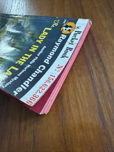 Raymond Chandler THE LADY IN THE LAKE Pocket Book pb 389 First printing! - Picture 4 of 8