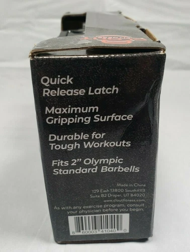 Clout Fitness Olympic Barbell Clamps