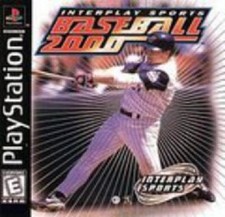 Interplay Sports Baseball 2000 Playstation Game, Case, Manual (Complete)