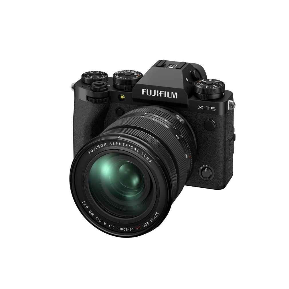 Fujifilm X-T5 Kit XF 16-80mm f/4.0 R OIS WR Black