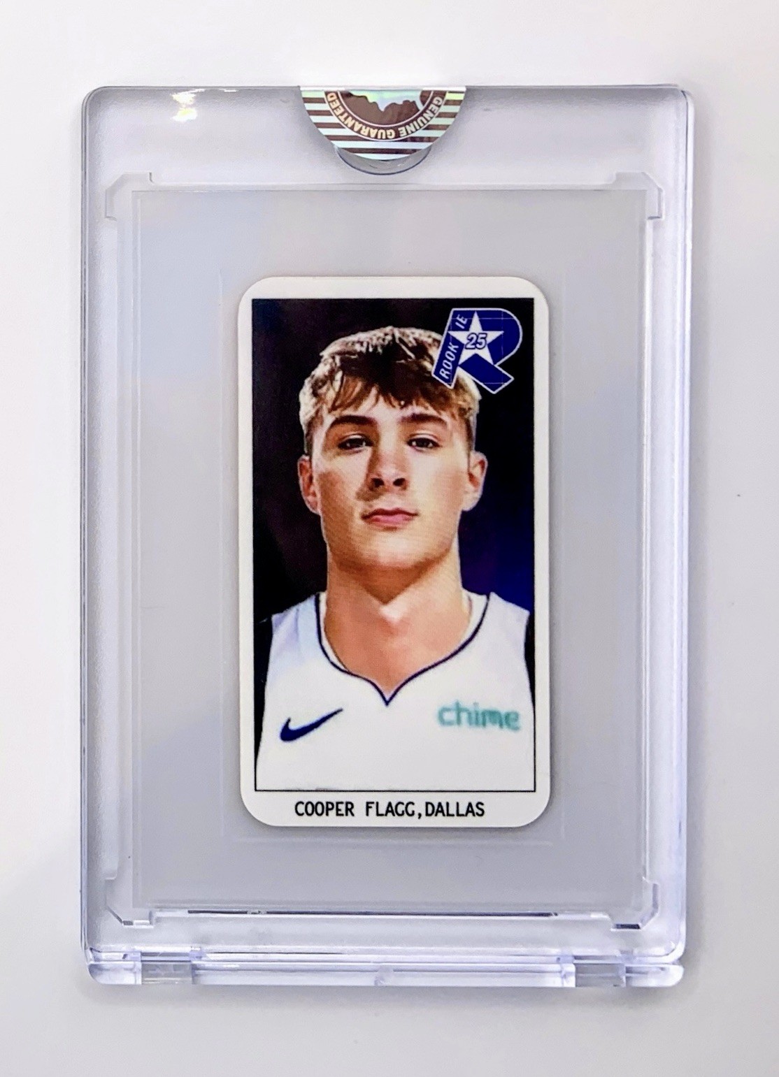 2025 Cooper Flagg Rookie RC Future Legend Tobacco Card Mavericks New SEALED