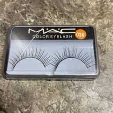 M.A.C Color Eyelash 036 Mac False Eyelashes Black New