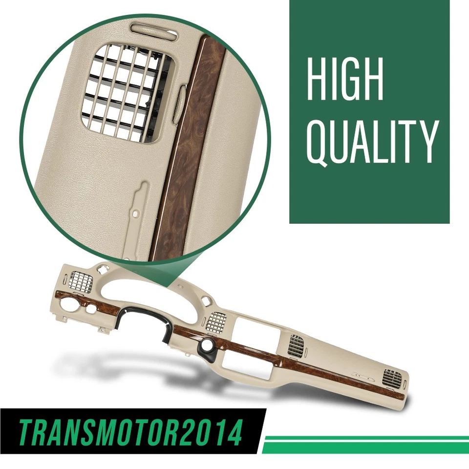 Fit For 2000-2005 Chevy Impala Dash Bezel Instrument Cluster Speedometer Trim Foto 4 de 4