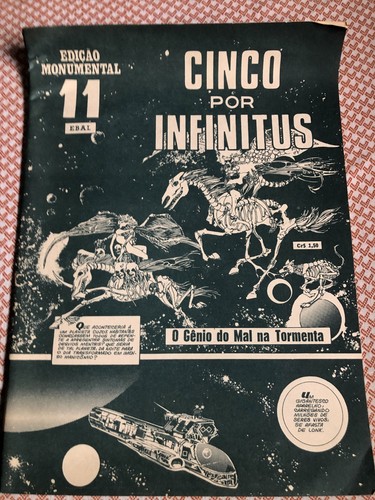 Spanish EDICAO MONEMENTAL 11 (Ebal) "Cinco por Infinitus" Esteban Maroto 1969