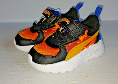 Puma Trinity Lite Hot Wheels Toddler Boys Athletic Shoes Size 6 NEW
