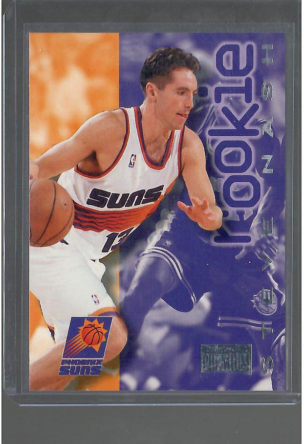 1996-97 Skybox Premium #227 Phoenix Suns Steve Nash Rookie Card
