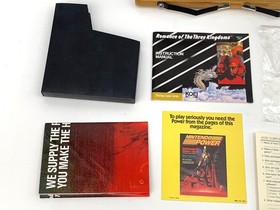 1989 Nintendo NES Game - Romance of the Three Kingdoms Box Sleeve Manual Insert