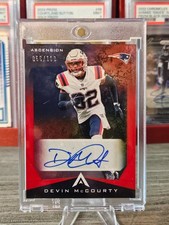 2021 Panini Chronicles - Ascension Autographs Devin McCourty #ASC-DMC Red...