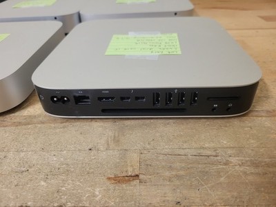 Lot of 4 Apple A1347 Mac Mini Late 2014 i5 16gb RAM 1.12TB Fusion