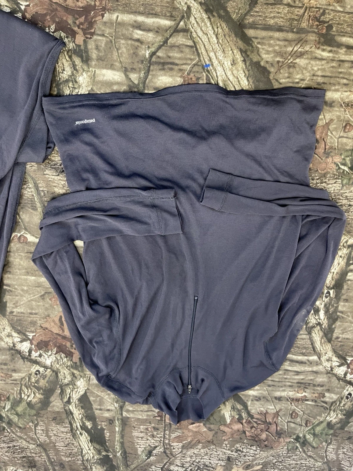 Patagonia Capilene 1/4 Zip Performance Base Layer Long Sleeve Pant Men’s M H70