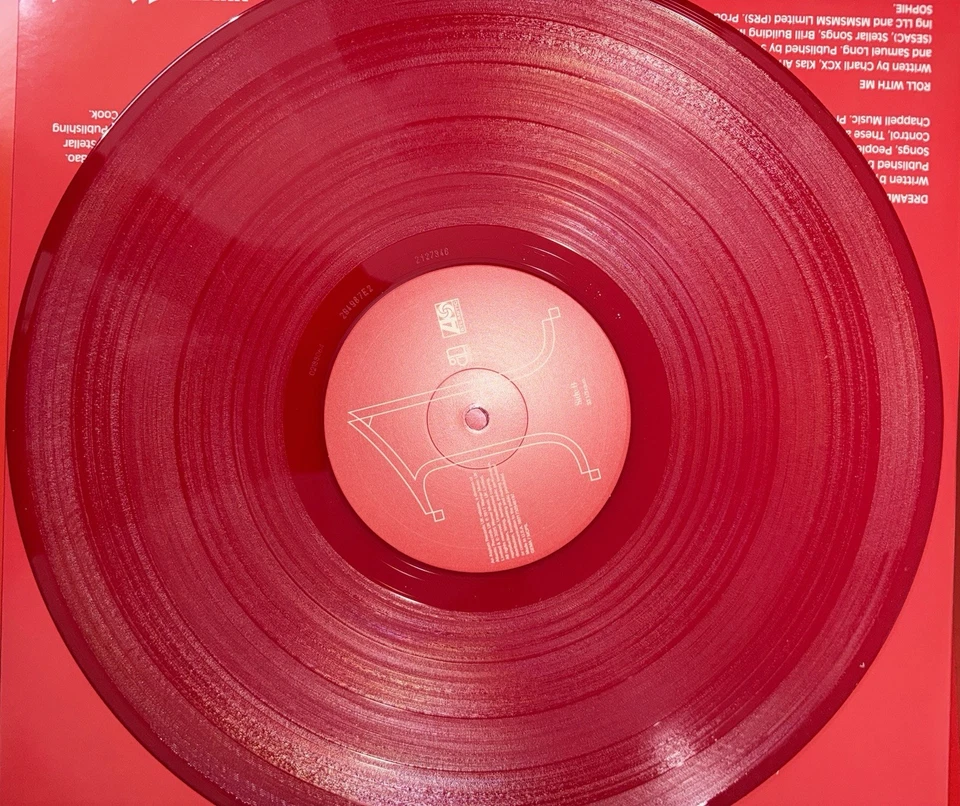 CHARLIE XCX LP - Number 1 Angel Black Friday RSD 2025 RED VINYL LIMITED!!! - Image 3 of 3