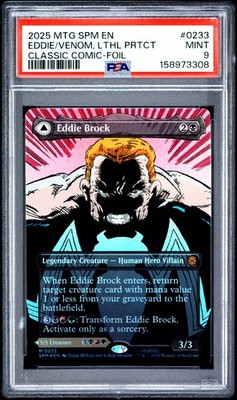 Eddie Brock (0233) (Borderless) Marvel's Spider-Man Foil for sale
