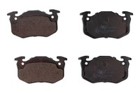 Bremsbelagsatz Scheibenbremse Hinten FüR CitroËN Peugeot Renault