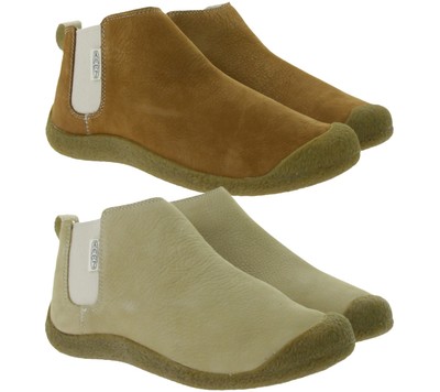ANGEBOT! KEEN Mosey Chelsea Damen Stiefelette Echtleder Schlupf-Schuhe