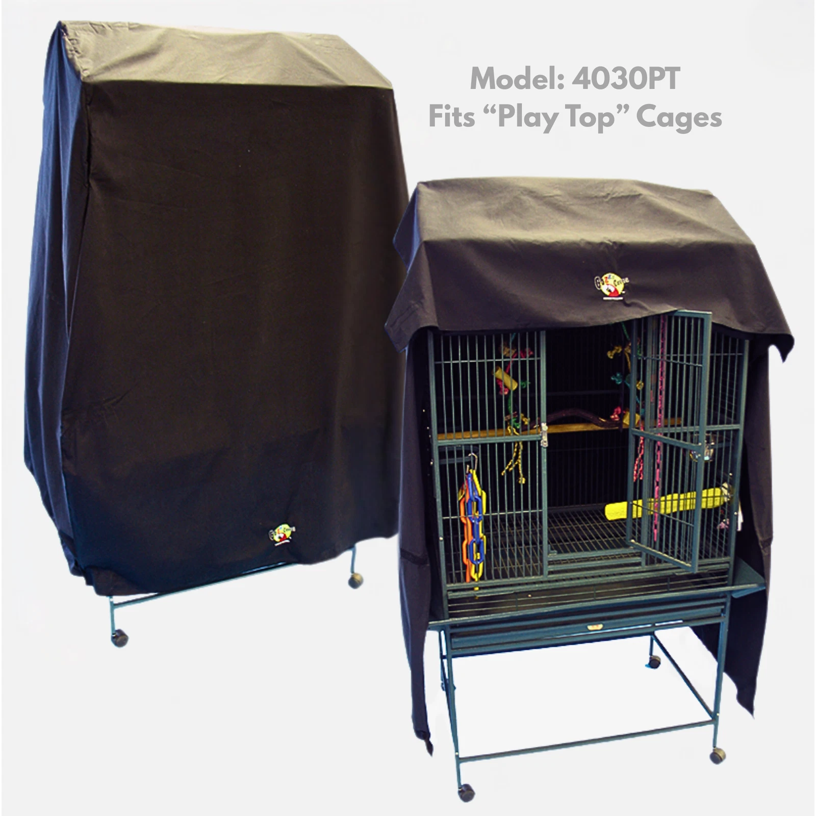 Cozzzy Cage Cover Model 4030 PT for Play Top Bird Cage