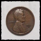 1912-S LINCOLN CENT Pretty Choc Brown Sharp Fine+ / VF #25D77
