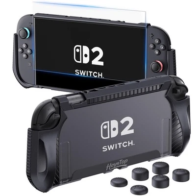 HEYSTOP Schutzhülle für Nintendo Switch 2,dockkompatibel mit Griffen für perfekten Halt