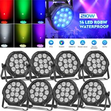 Outdoor Waterproof RGBW 4-in-1 Stage Light 14LED Par Lights 210W Wash Par Can