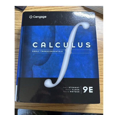 Cengage Calculus: Early Transcendentals by James Stewart: 9th Edition