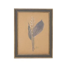 Petal Lane Floral Wall Art - Framed Antique Decor - Make Your Own Gallery Wal...
