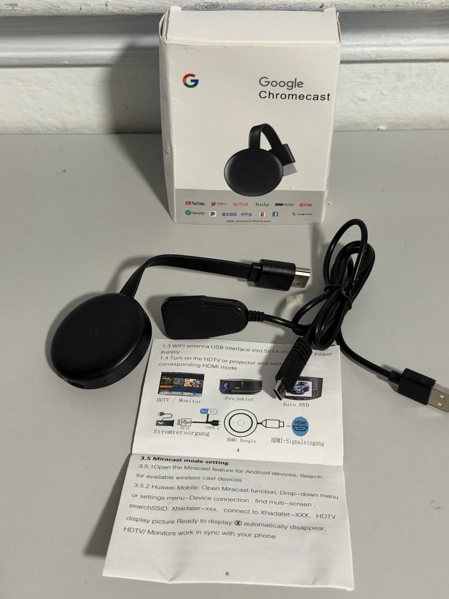 Google Chromecast (3rd Generation) 4K Media Streamers for sale | eBay