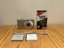 Canon PowerShot Digital ELPH SD300 Camera, 2 Batteries, & Charger Tested Bundle