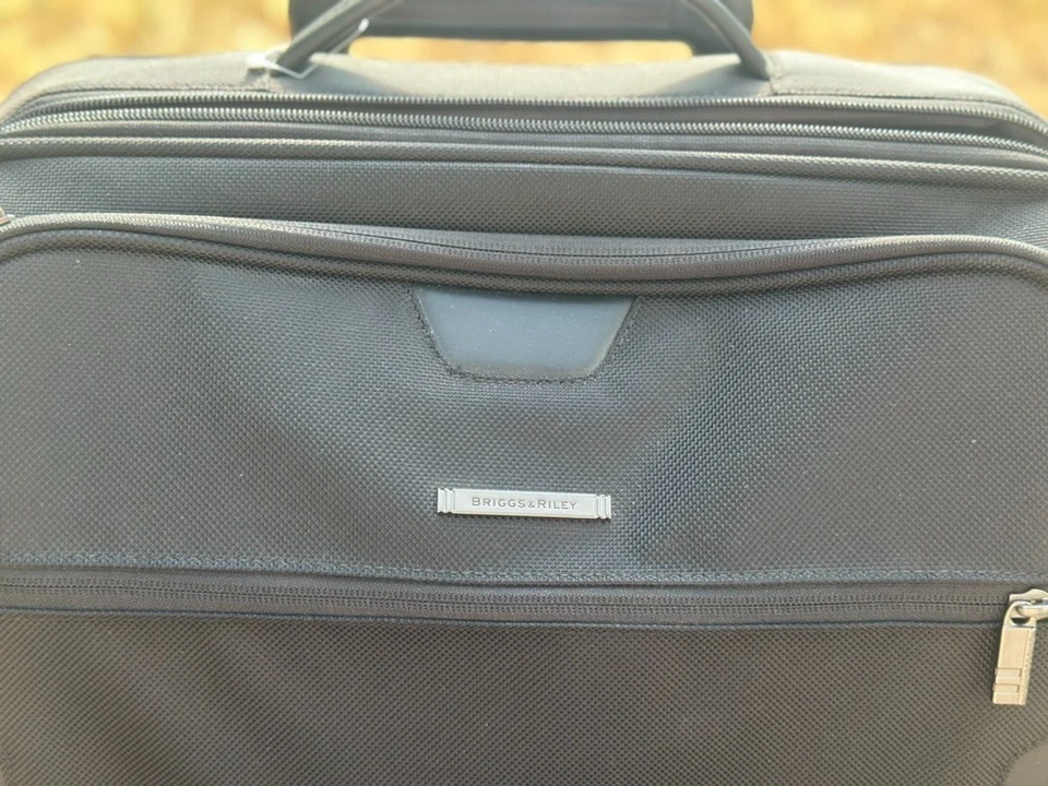 Briggs & Riley KR251-4 Medium Slim Rolling Brief Case Work bag, Carry-On Travel - Image 2 of 4