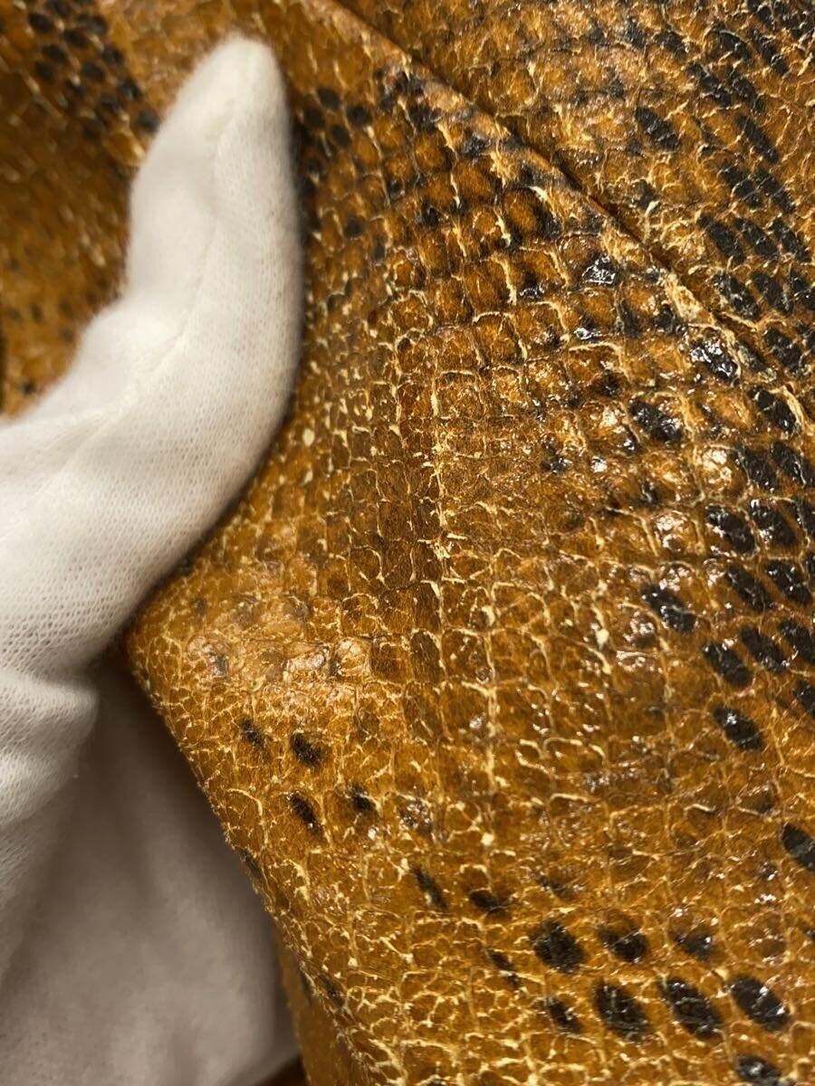 Marni Lamb Leather Python Print Coat/38/Sheep Lea… - image 9