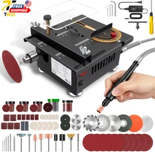 Mini Table Saw Mini Multi-Functional Portable Crafts Saw Speed Angle Cutting Dep