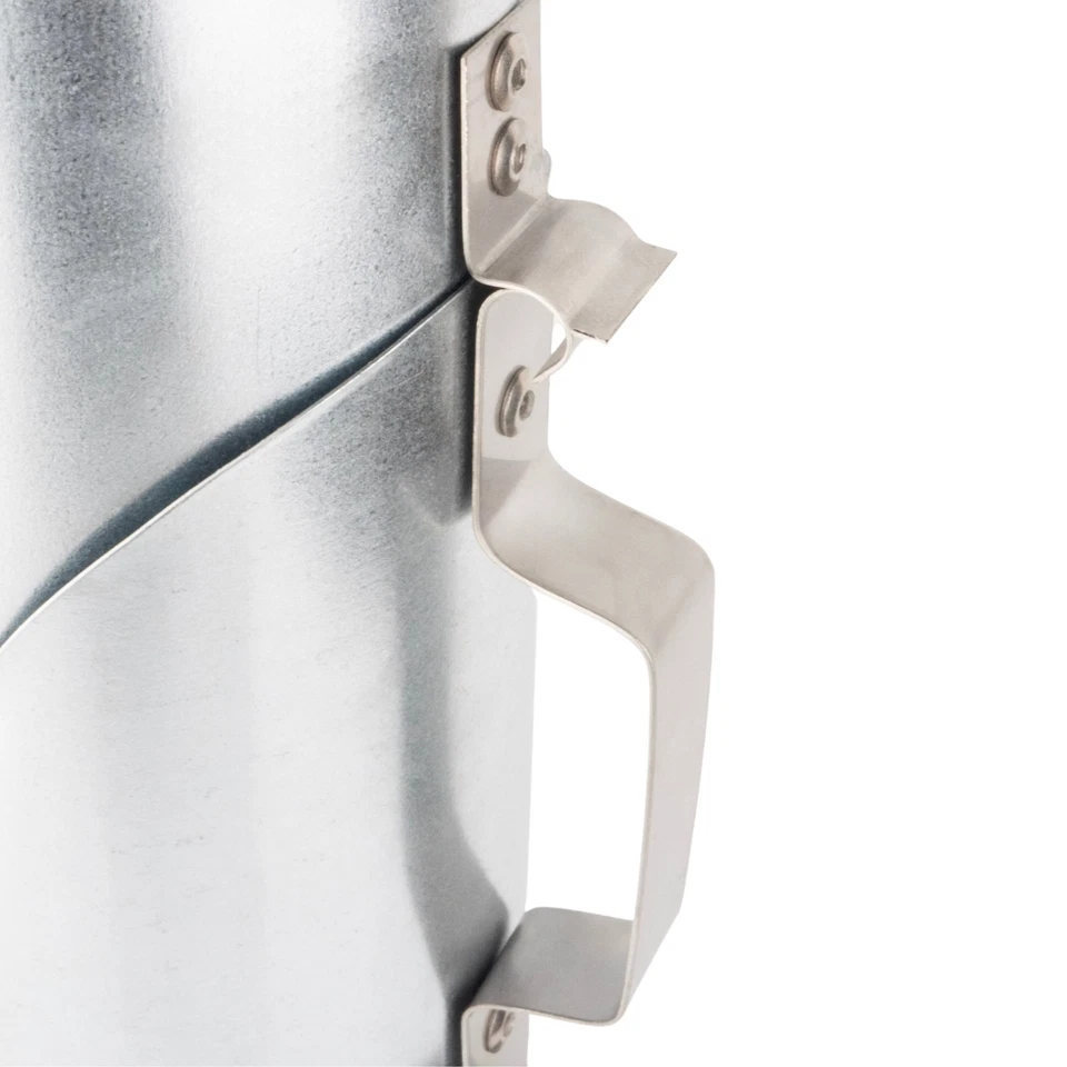 Fallrohrklappe mit Sieb Ø87mm Regenrohrklappe verzinkter Stahl Laubfilter - Bild 4 von 4