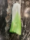 Vintage Murano Style Glass  Vegetable Lettuce 8 "