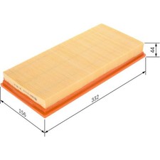 Bosch 1 457 433 700 Luftfilter für MERCEDES BENZ E KLASSE S SL W140 C140 W124