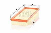 Mann-Filter C 36 007 KIT Luftfilter FüR Aeolus, CitroëN, CitroëN (Df-Psa), DS