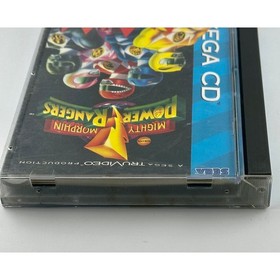 Mighty Morphin Power Rangers Sega CD 1995 CIB w Registration Card