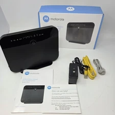 Motorola MD1600 VDSL2/ADSL2+ Modem and AC1600 WiFi Gigabit Router No DSL FILTER