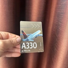 NEW RELEASE 2025 Delta Air Lines Airbus A330-900 Pilot Trading Card! HOT!! #66