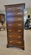STICKLEY Rare Vintage Chippendale Cherry Lingerie Chest