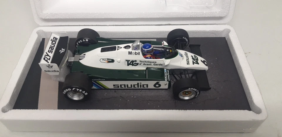 1/18 WILLIAMS FORD FW08 #6- WORLD CHAMP.  1982 -K. ROSBERG-MINICHAMPS - Immagine 2 di 4