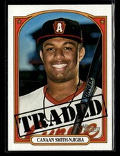2021 Topps Heritage Minor League #200 Canaan Smith-Njigba Card Altoona Curve