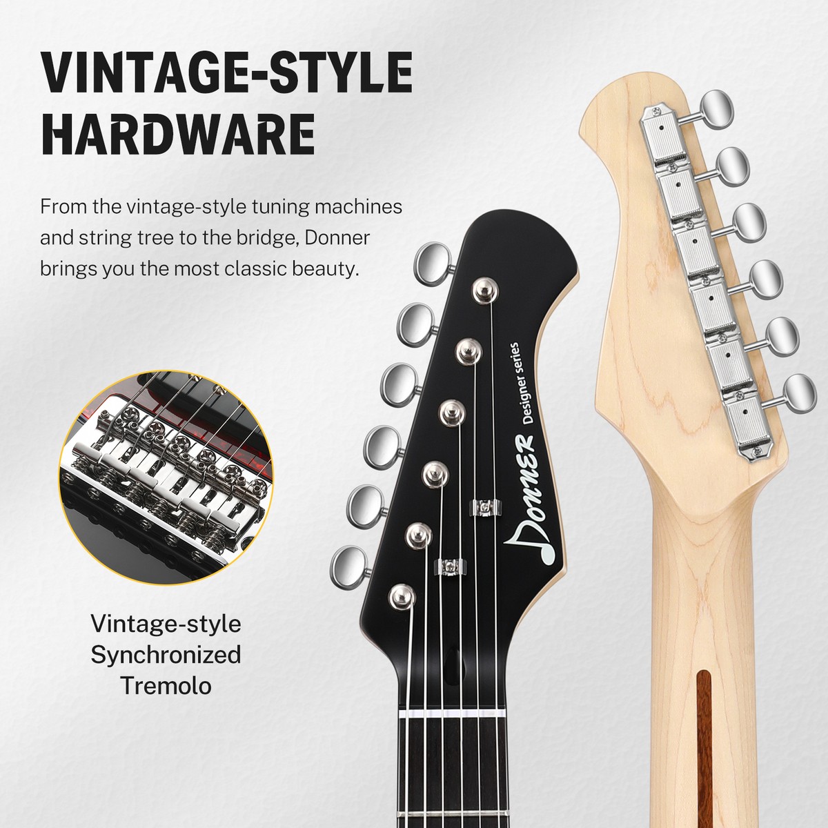 Donner DST-200 Designer Series 6-String Poplar Solid
