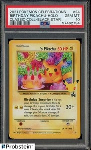 Birthday Pikachu Psa 10 | eBay Birthday Pikachu Psa 10 | eBay