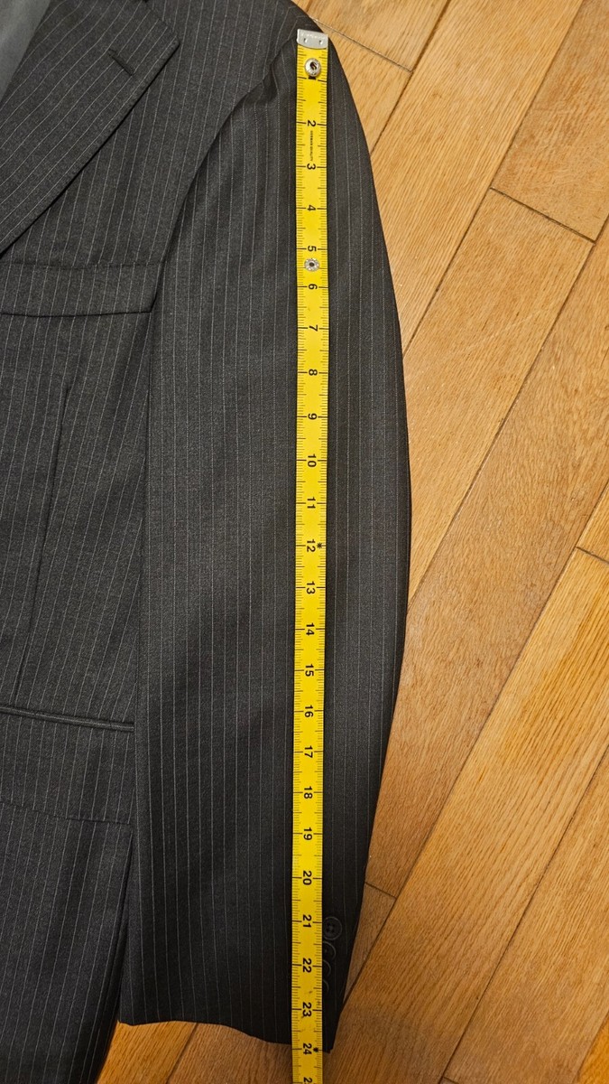 LNWOT RING JACKET Japan x Ships VBC Traveler Wool Pinstripe