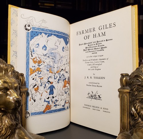 1961 : J.R.R. Tolkien - Farmer Giles of Ham UK HC/DJ - 1st Edition 1st Printing - Picture 9 of 14
