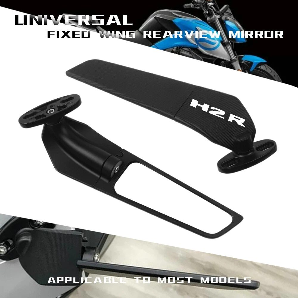 Rétroviseur Gauche Noir Pour Kawasaki ZX-12R 2002-2005 - EMGO - Neuf
