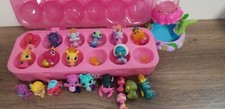 Hatchimals CollEGGtibles 12-Pack Egg Carton Green Glitter 20 Figures Mini lot